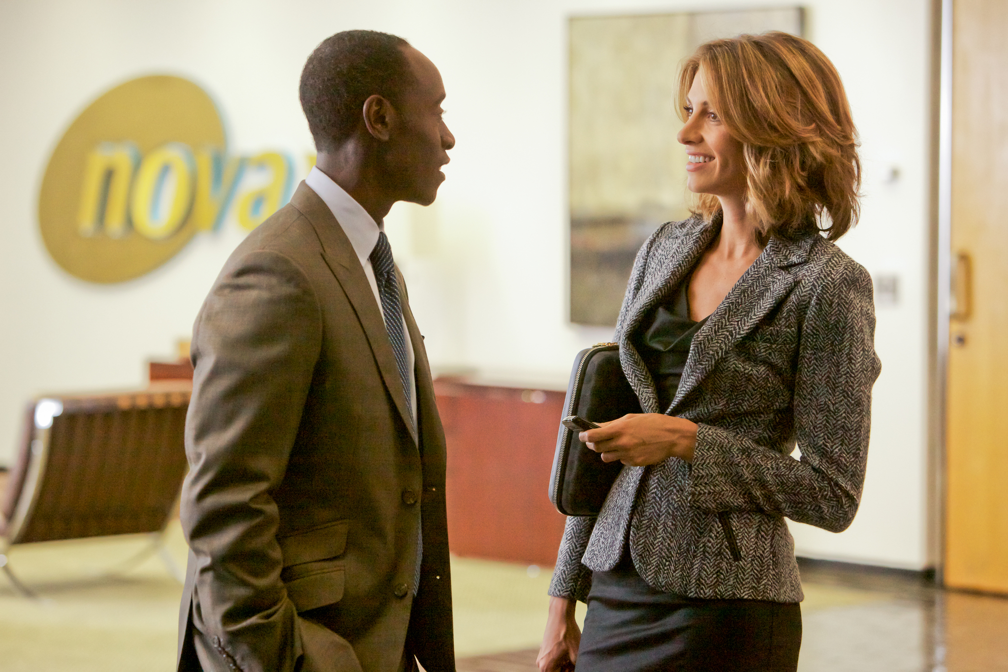 Still of Don Cheadle and Dawn Olivieri in House of Lies (2012)