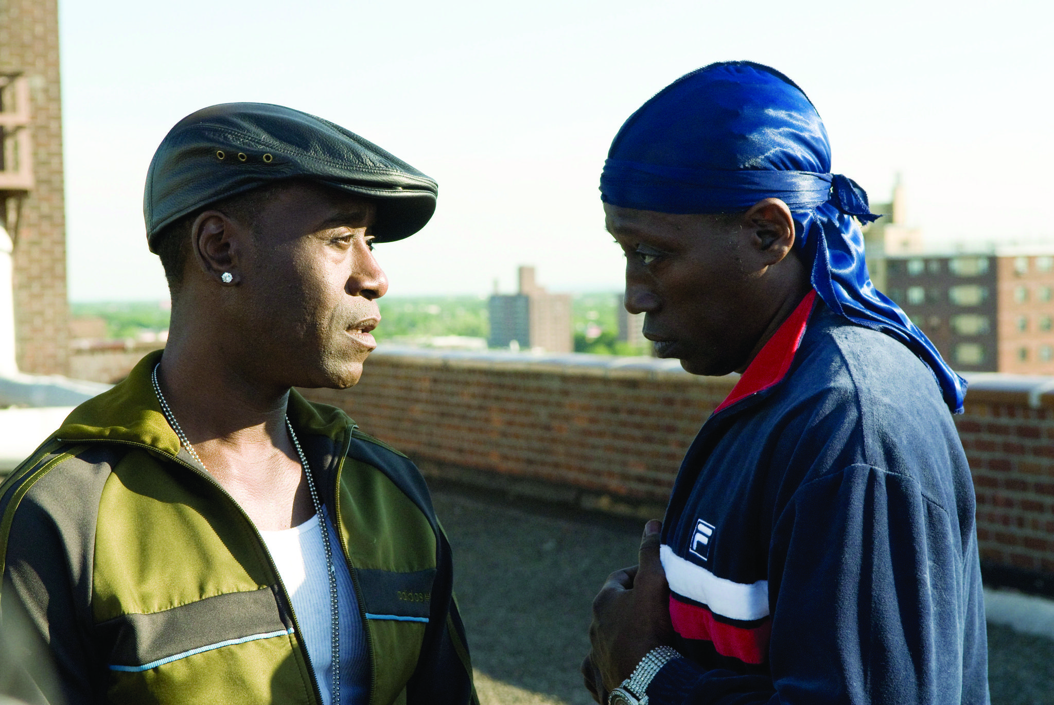 Still of Don Cheadle and Wesley Snipes in Brooklyn's Finest (2009)