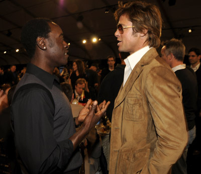 Brad Pitt and Don Cheadle