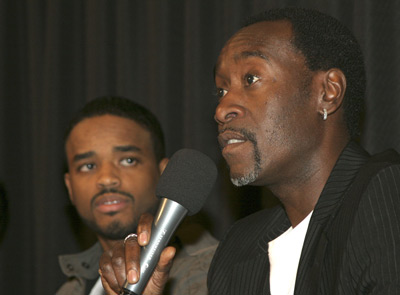 Don Cheadle at event of Crash (2004)