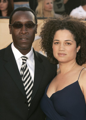 Don Cheadle and Bridgid Coulter