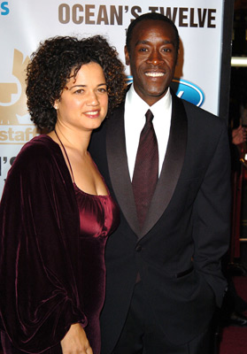 Don Cheadle and Bridgid Coulter at event of Ocean's Twelve (2004)