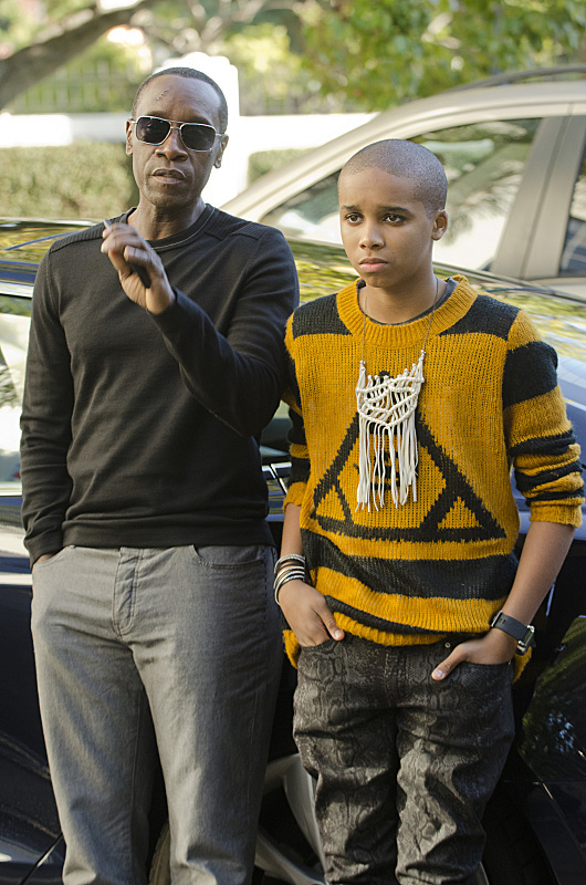 Still of Don Cheadle, Randy Tepper and Donis Leonard Jr. in House of Lies: Wonders of the World (2013)