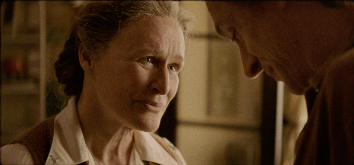 Still of Glenn Close and John Hawkes in Low Down (2014)