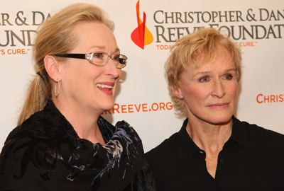 Glenn Close and Meryl Streep