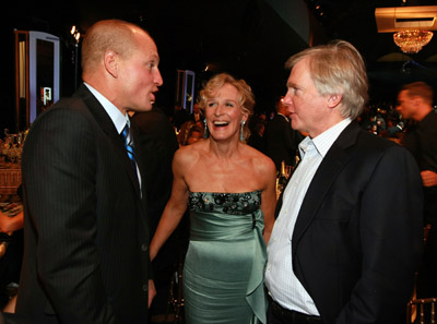 Glenn Close and Woody Harrelson at event of 14th Annual Screen Actors Guild Awards (2008)