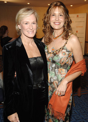 Glenn Close and Dana Reeve