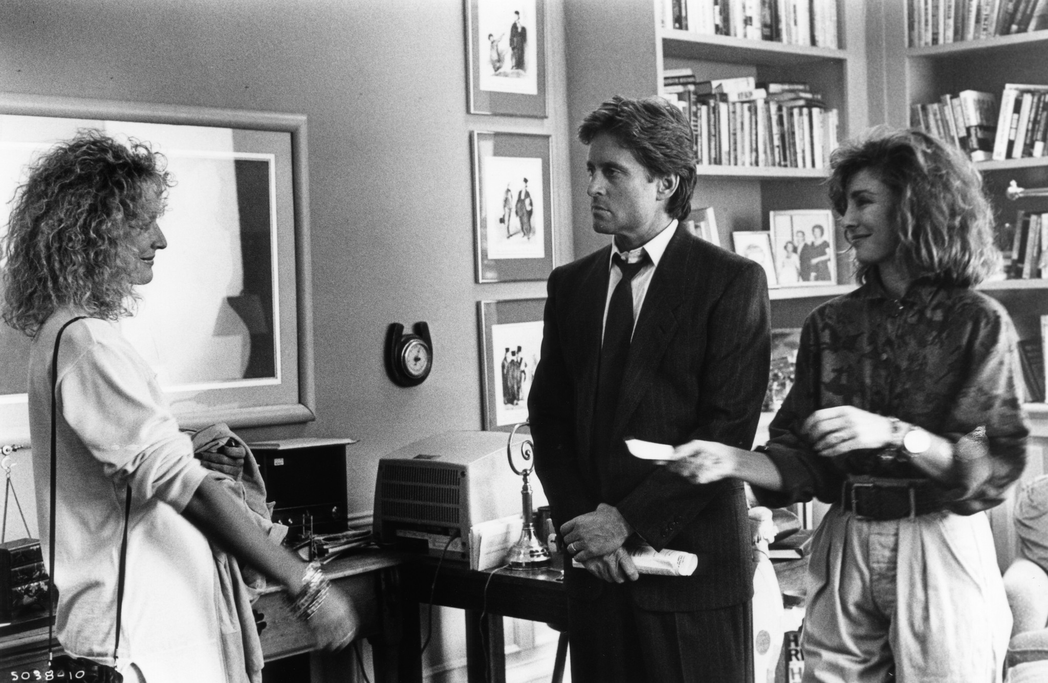 Still of Michael Douglas, Anne Archer and Glenn Close in Fatal Attraction (1987)