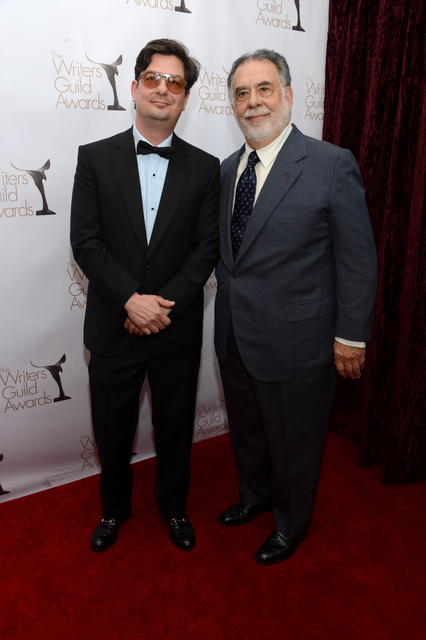 Francis Ford Coppola and Roman Coppola
