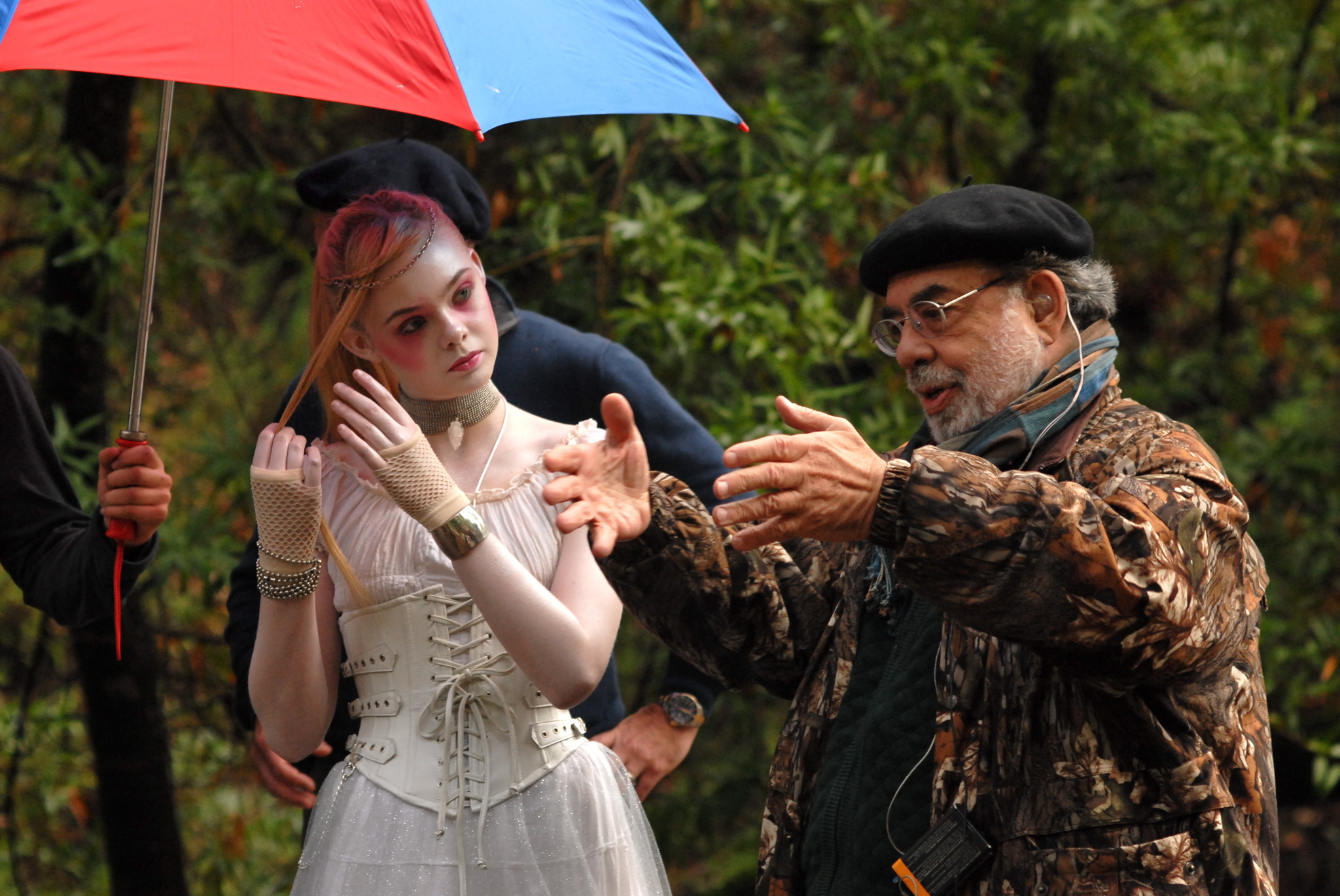 Francis Ford Coppola and Elle Fanning in Twixt (2011)