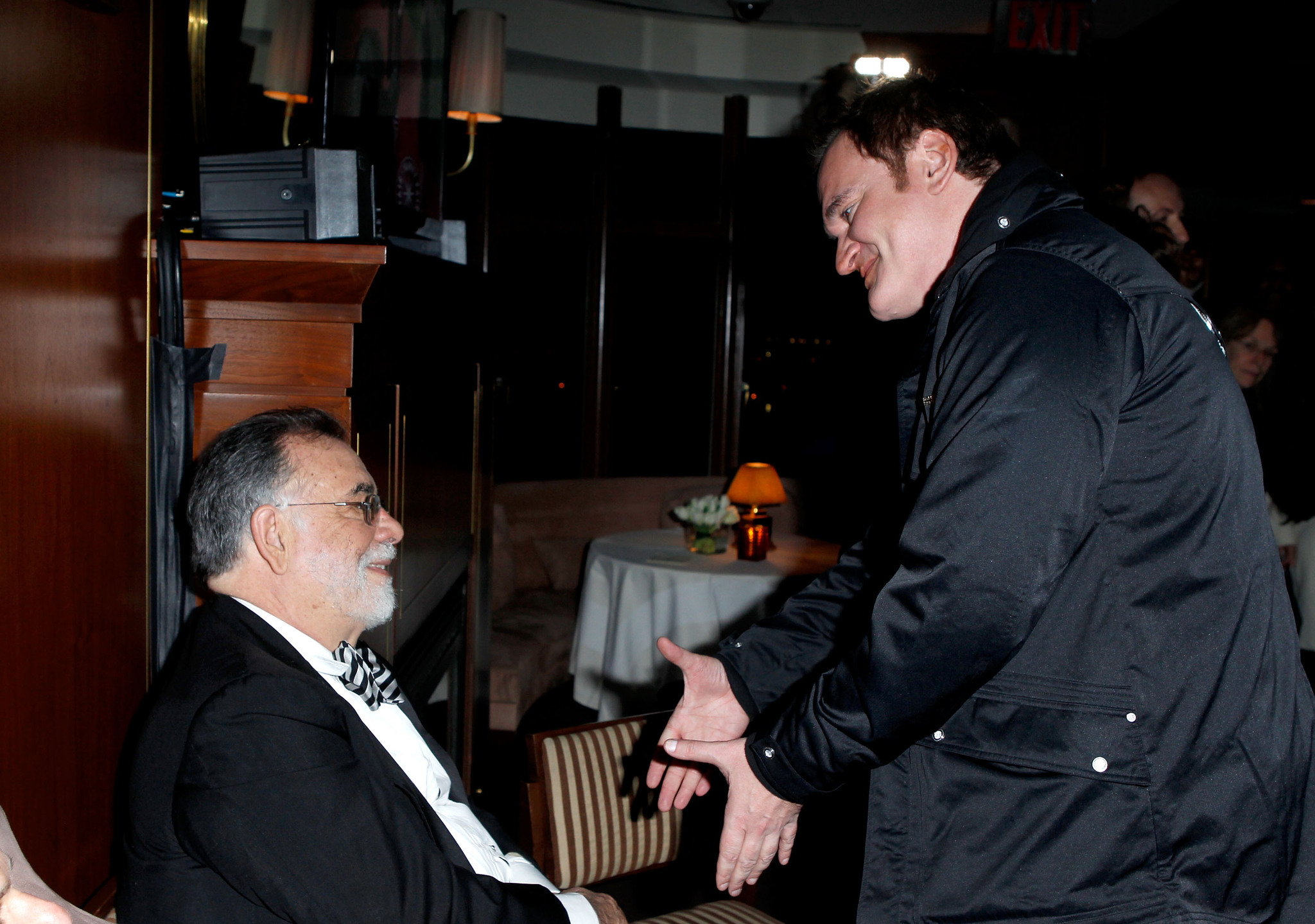 Quentin Tarantino and Francis Ford Coppola