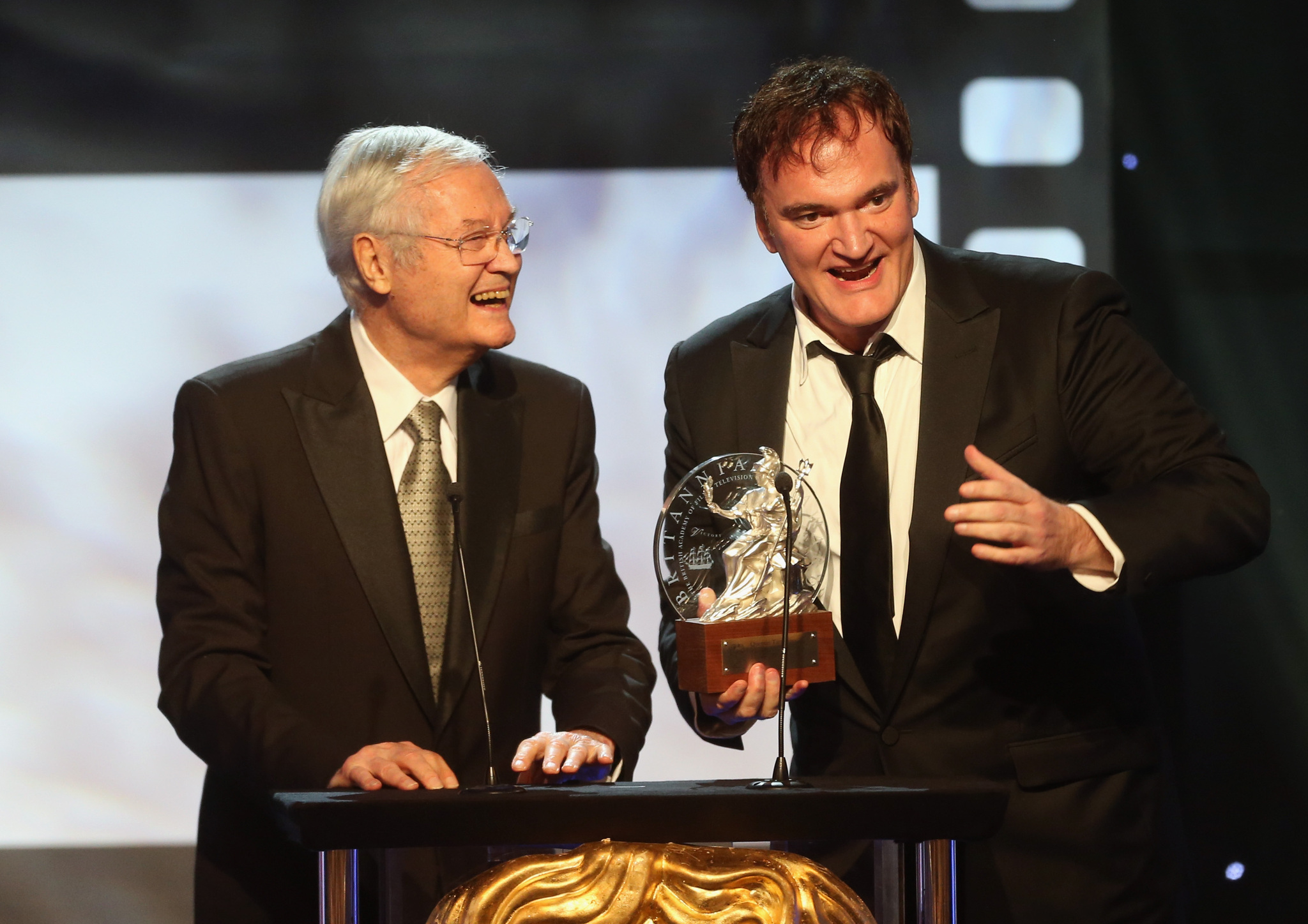 Quentin Tarantino and Roger Corman