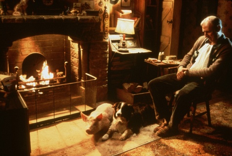 Still of James Cromwell in Babe (1995)