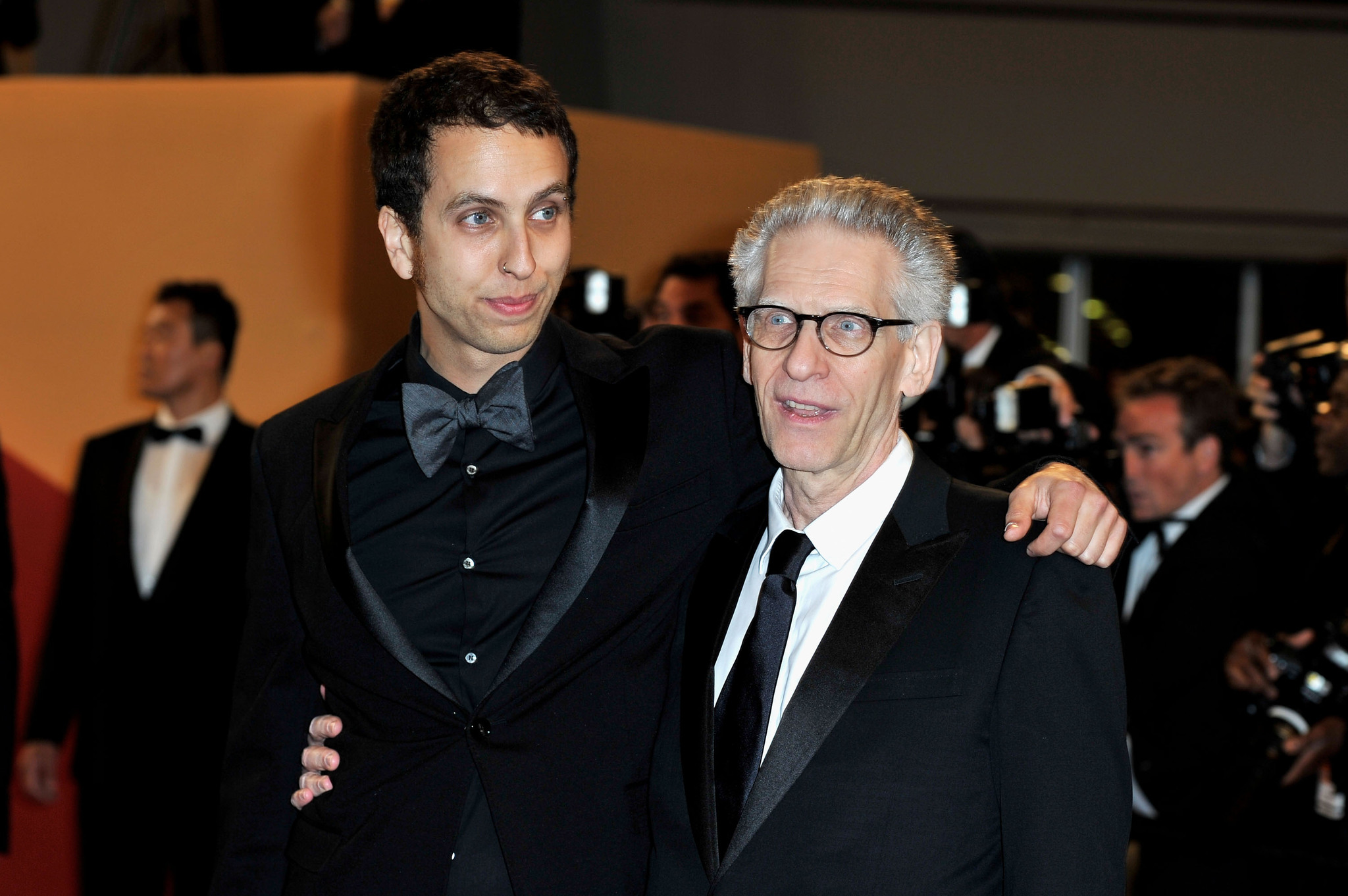 David Cronenberg and Brandon Cronenberg at event of The Sapphires (2012)