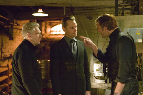 David Cronenberg, Viggo Mortensen and Vincent Cassel in Rytietiski pazadai (2007)