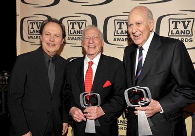 Mel Brooks, Billy Crystal and Carl Reiner