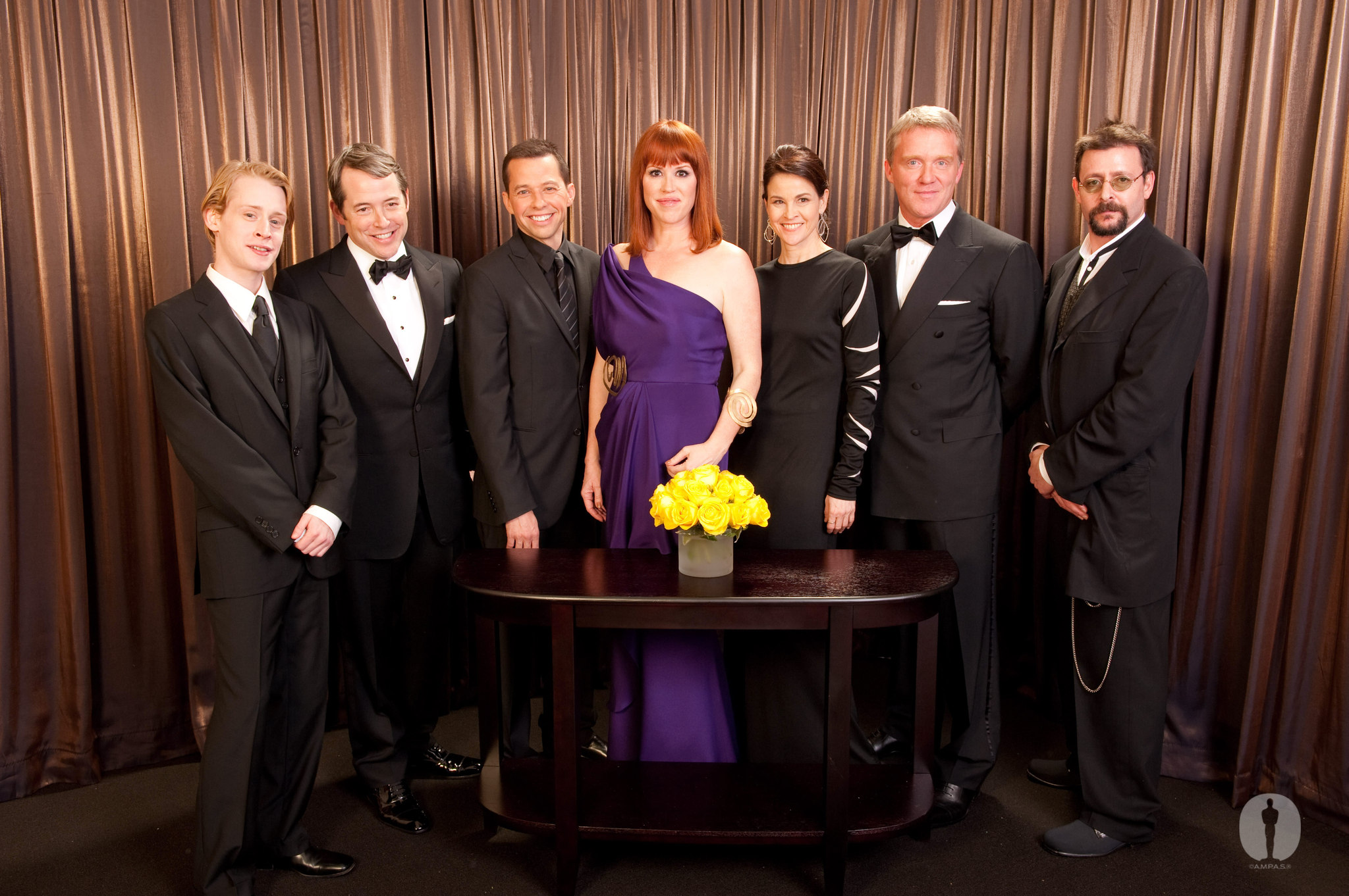 Matthew Broderick, Molly Ringwald, Macaulay Culkin, Judd Nelson, Ally Sheedy, Jon Cryer and Anthony Michael Hall at event of The 82nd Annual Academy Awards (2010)