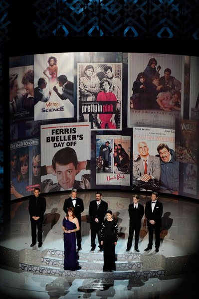 Matthew Broderick, Molly Ringwald, Macaulay Culkin, Judd Nelson, Ally Sheedy, Jon Cryer and Anthony Michael Hall at event of The 82nd Annual Academy Awards (2010)
