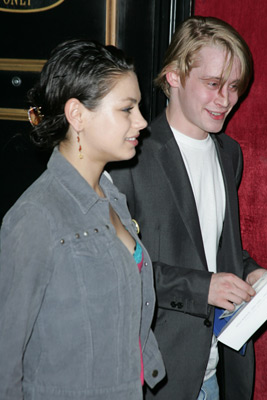 Macaulay Culkin and Mila Kunis at event of Fahrenheit 9/11 (2004)