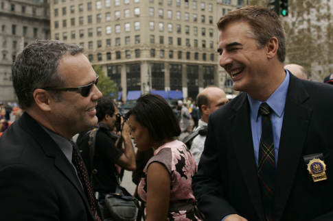 Still of Vincent D'Onofrio and Chris Noth in Law & Order: Criminal Intent (2001)