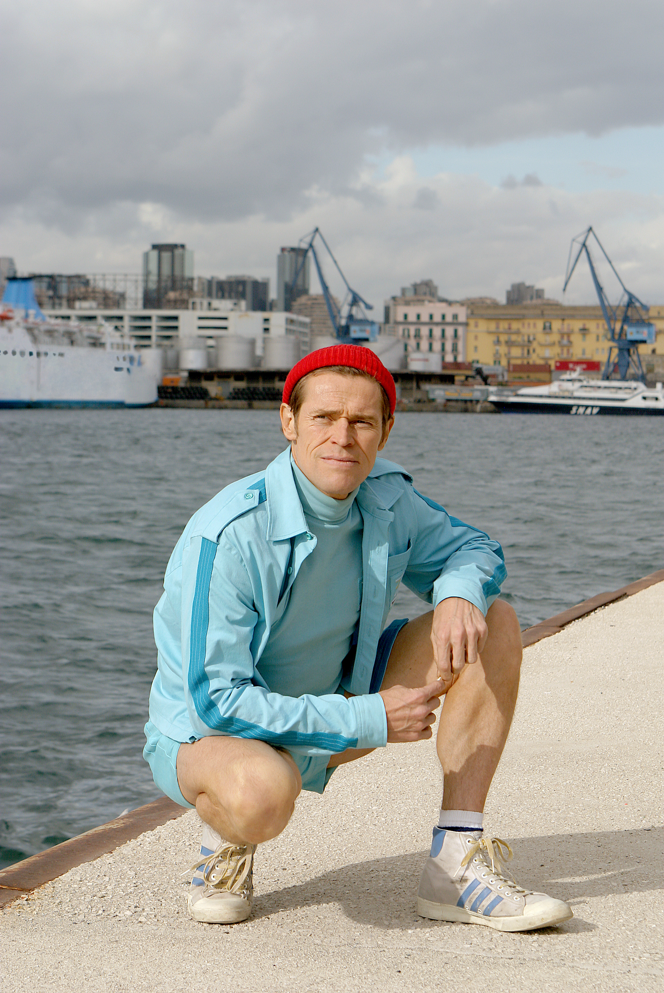 Still of Willem Dafoe in The Life Aquatic with Steve Zissou (2004)