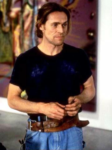 Willem Dafoe as the electrician