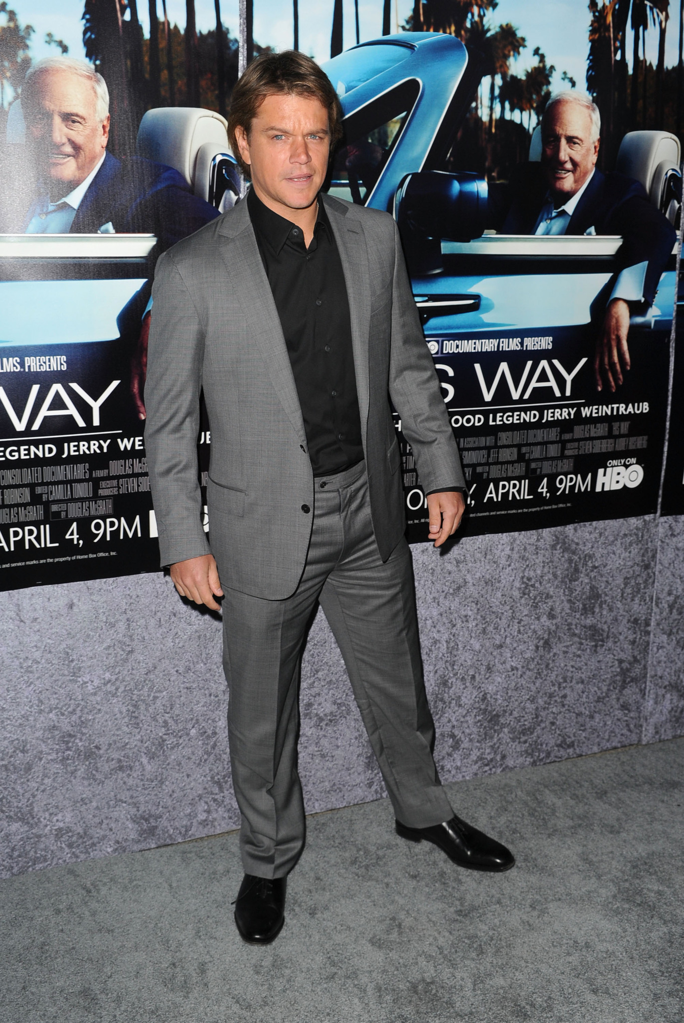 Matt Damon at event of His Way (2011)