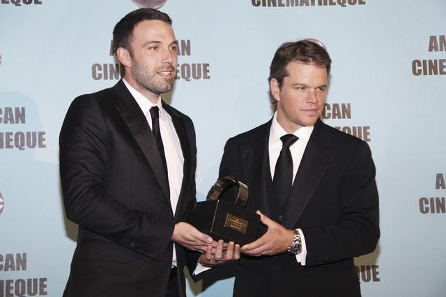 Still of Ben Affleck and Matt Damon in Hollywood Salutes Matt Damon: An American Cinematheque Tribute (2010)