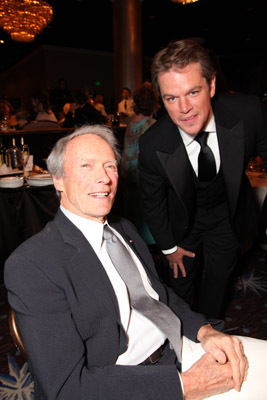 Clint Eastwood and Matt Damon