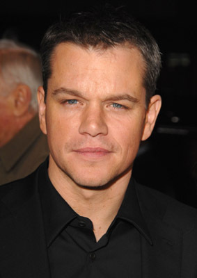 Matt Damon at event of Nenugalimas (2009)