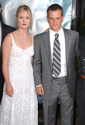 Matt Damon and Julia Stiles at event of Bornas. Galutinis tikslas (2007)