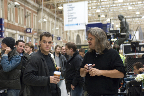 Matt Damon and Paul Greengrass in Bornas. Galutinis tikslas (2007)