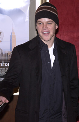 Matt Damon at event of Maid in Manhattan (2002)