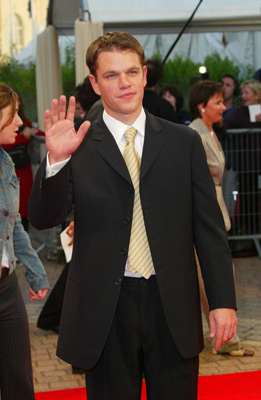 Matt Damon at event of The Bourne Identity (2002)