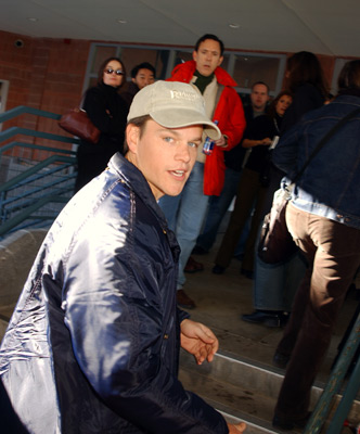 Matt Damon at event of Gerry (2002)
