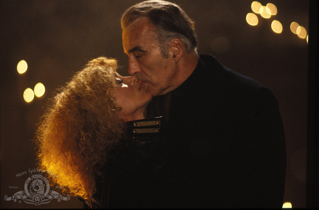 Still of Sybil Danning and Christopher Lee in Howling II: Stirba - Werewolf Bitch (1985)