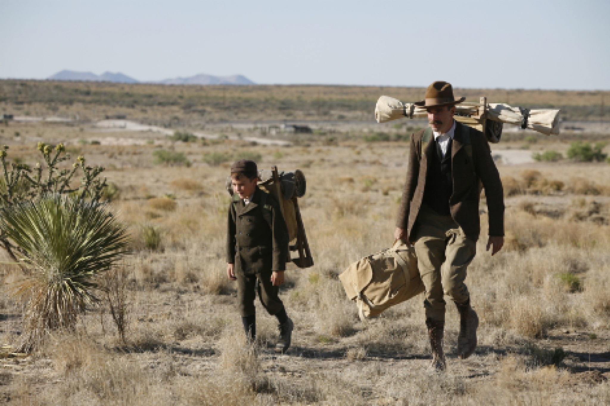 Still of Daniel Day-Lewis and Dillon Freasier in Bus kraujo (2007)