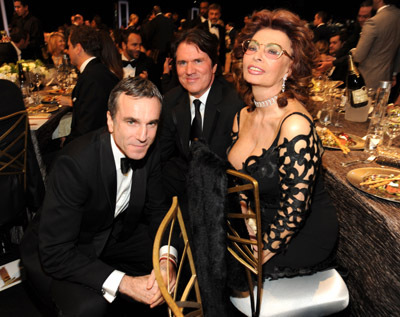 Sophia Loren and Daniel Day-Lewis