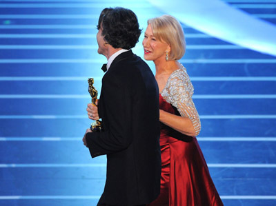 Daniel Day-Lewis and Helen Mirren at event of The 80th Annual Academy Awards (2008)