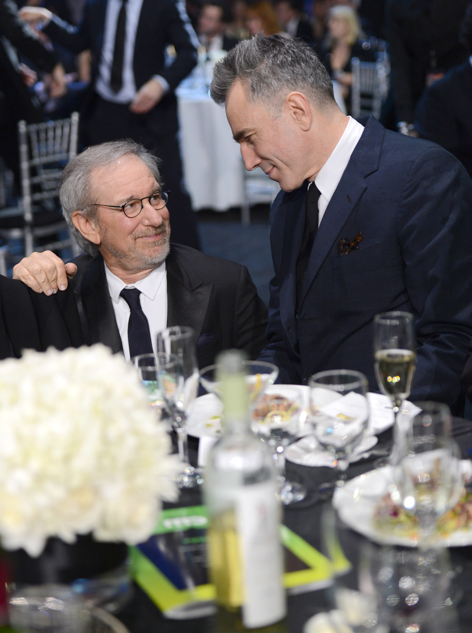 Steven Spielberg and Daniel Day-Lewis