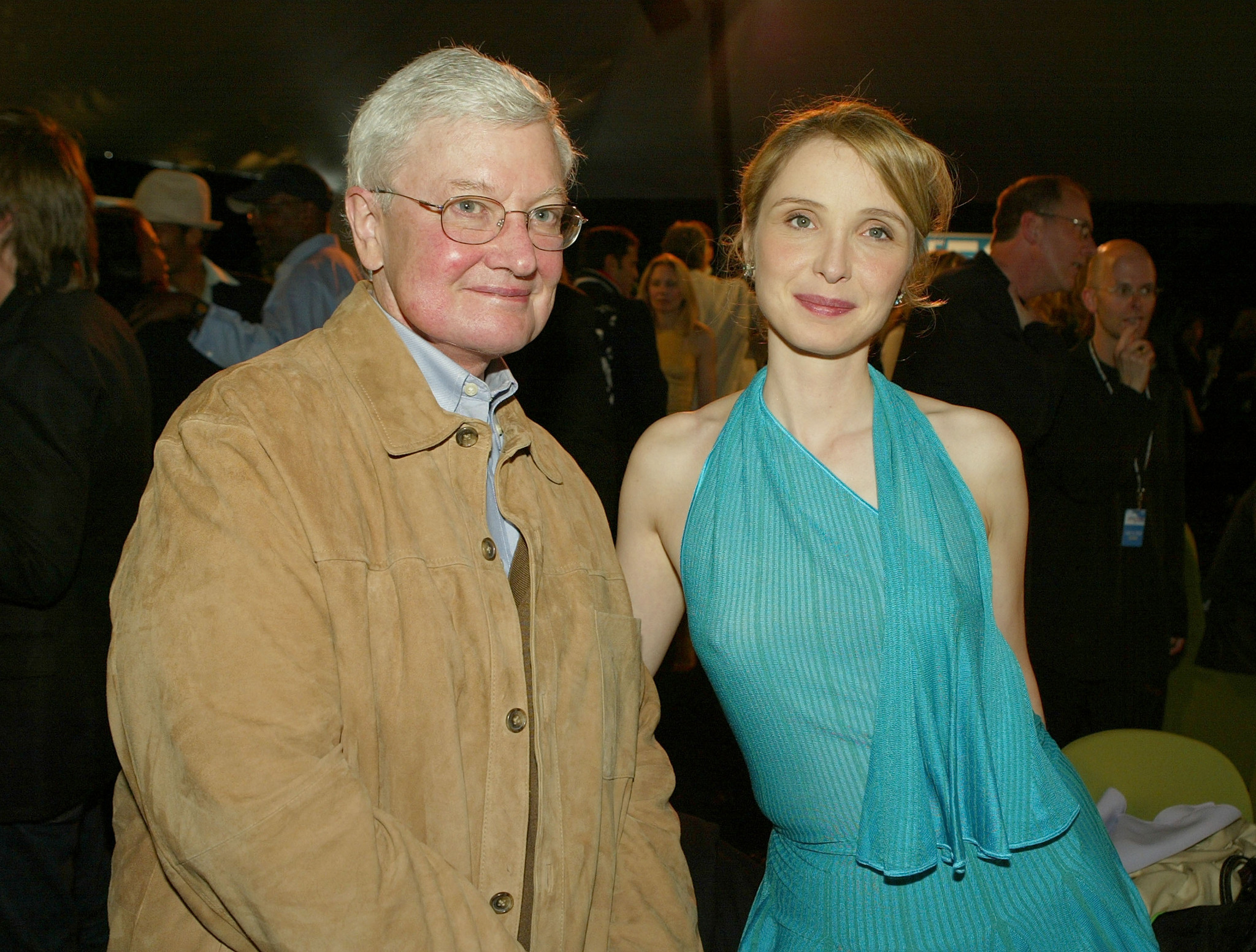 Julie Delpy and Roger Ebert