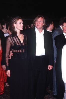 Gérard Depardieu and Carole Bouquet