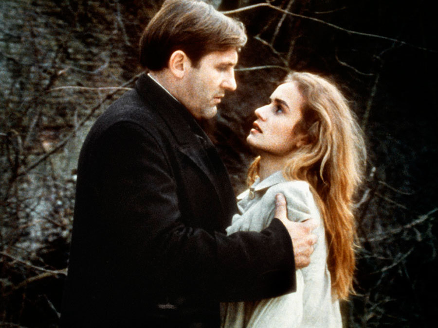 Still of Gérard Depardieu and Sandrine Bonnaire in Sous le soleil de Satan (1987)