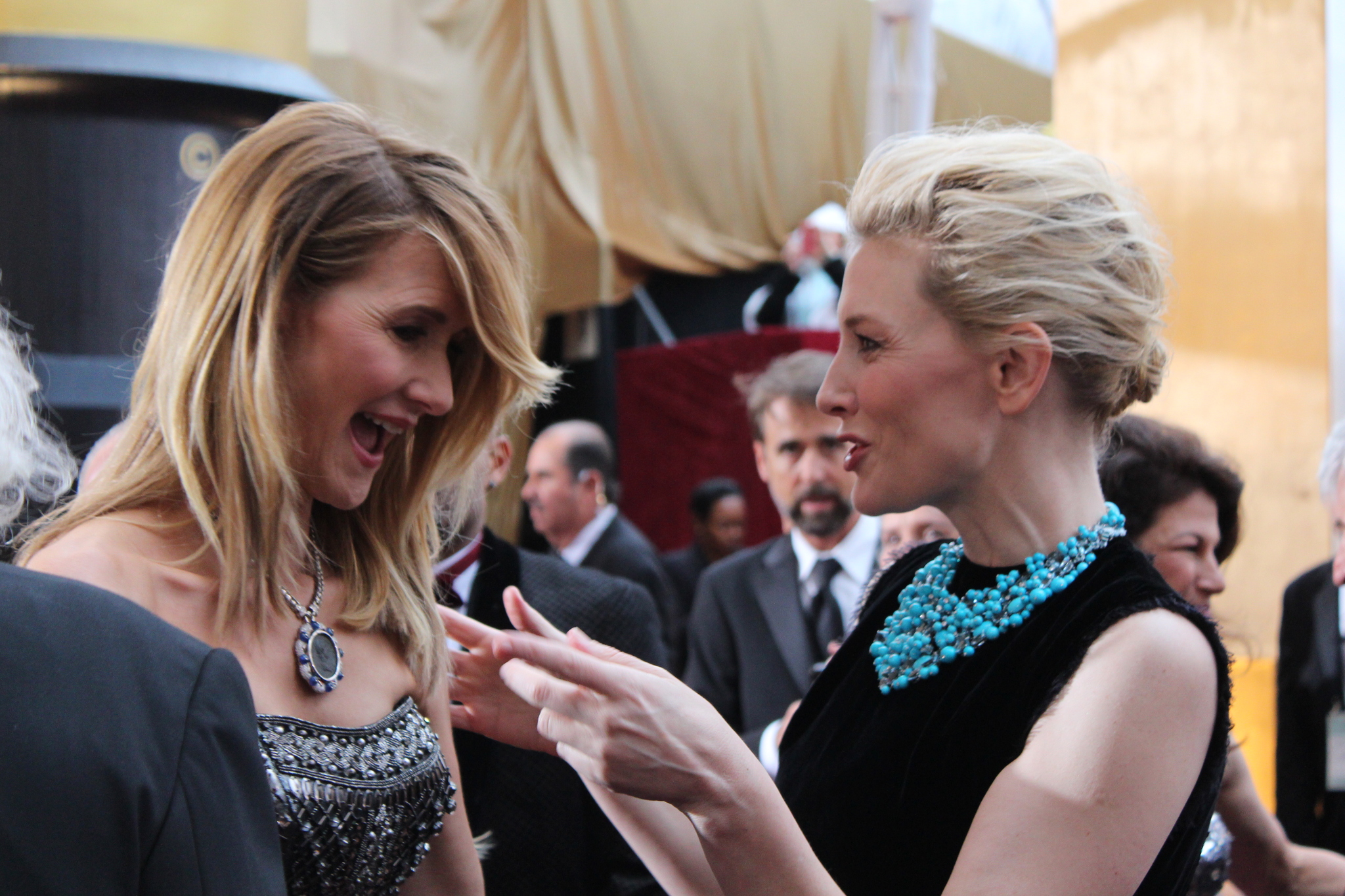 Laura Dern and Cate Blanchett