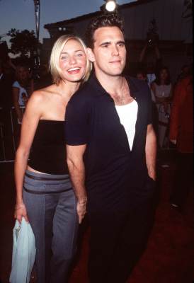 Cameron Diaz and Matt Dillon at event of There's Something About Mary (1998)