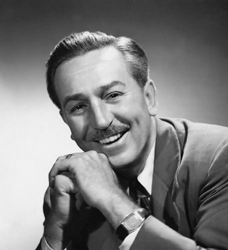 Walt Disney, portrait, 1956