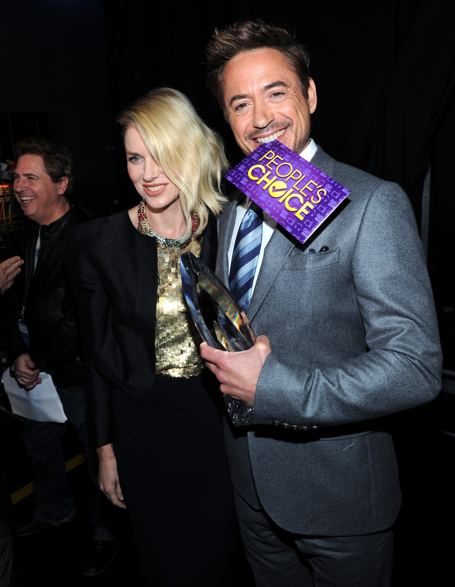 Robert Downey Jr. and Naomi Watts at event of The 39th Annual People's Choice Awards (2013)