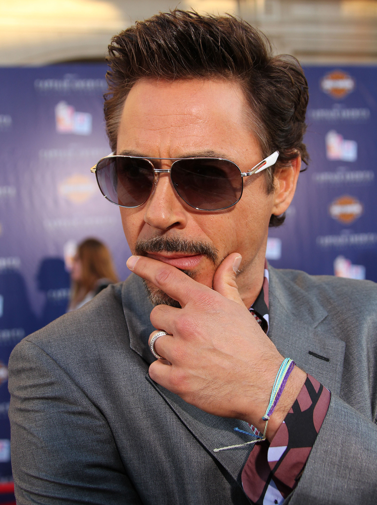 Robert Downey Jr. at event of Kapitonas Amerika: pirmasis kersytojas (2011)