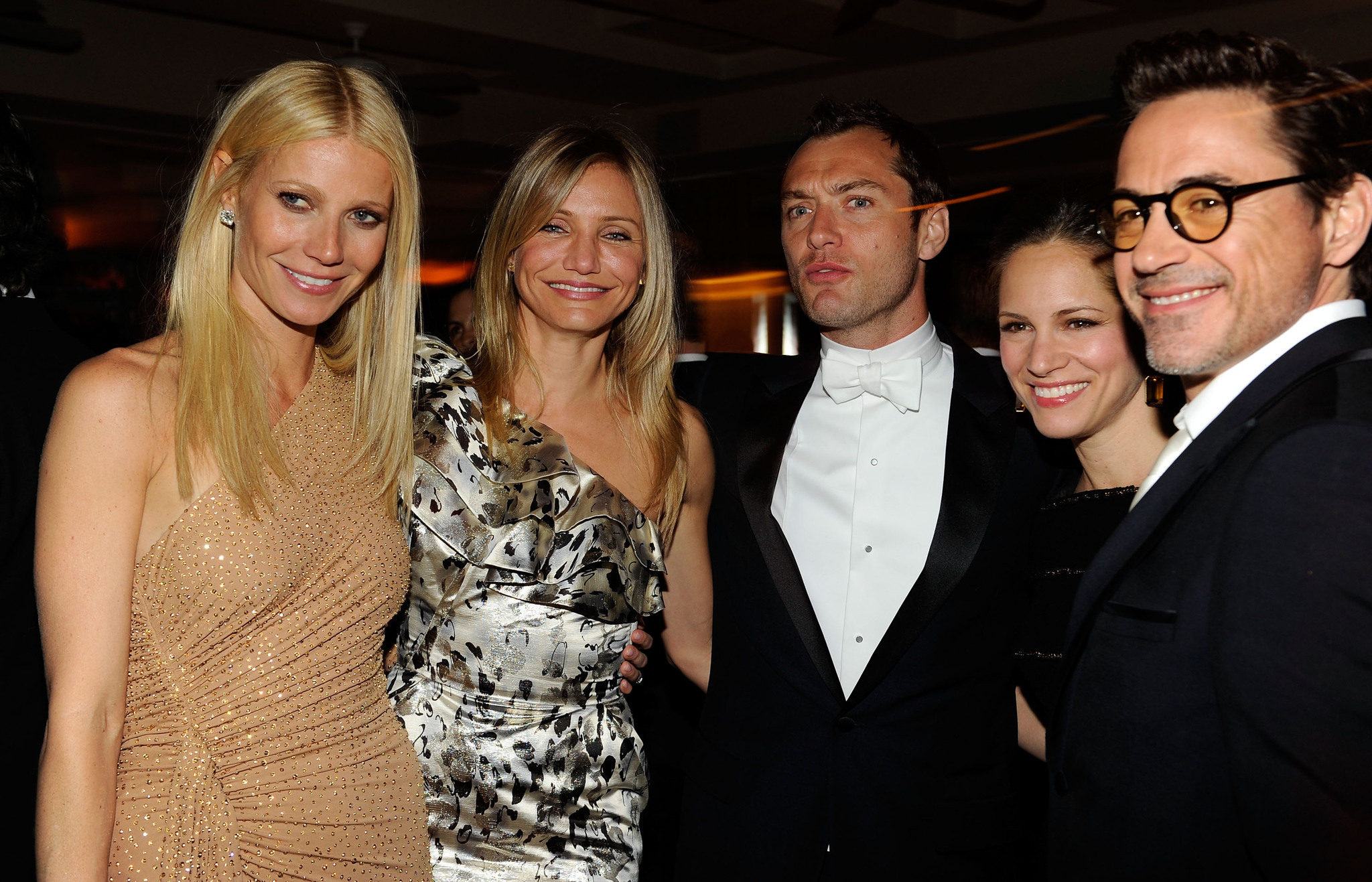 Cameron Diaz, Jude Law, Robert Downey Jr., Gwyneth Paltrow and Susan Downey