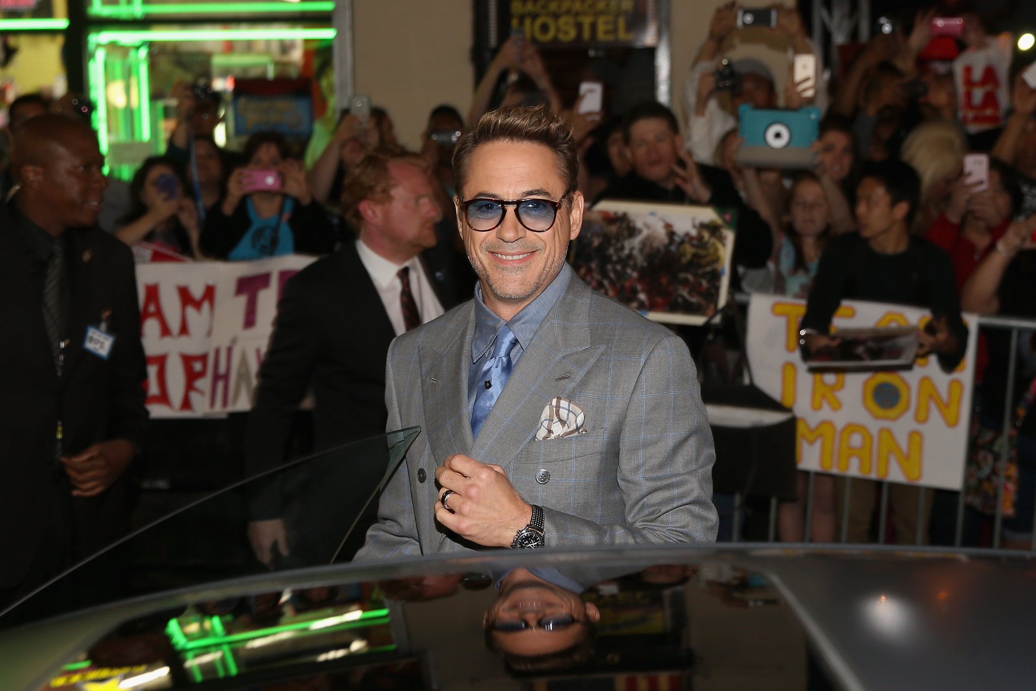 Robert Downey Jr. at event of Kersytojai 2 (2015)